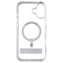 ZAGG Crystal Palace Snap Kickstand Case for MagSafe for iPhone 16 Plus - Clear