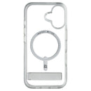 ZAGG Crystal Palace Snap Kickstand Case for MagSafe for Apple iPhone 16 - Clear