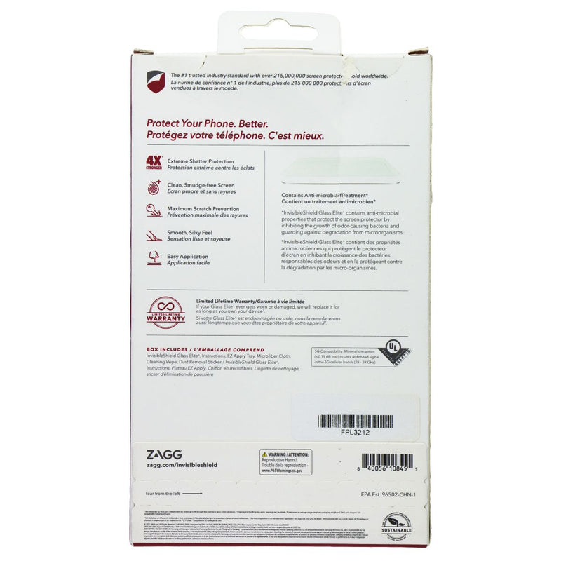 ZAGG (Glass Elite+) Screen Protector for Samsung Galaxy A02 and A32 5G