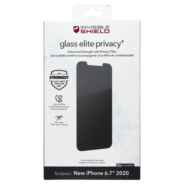 ZAGG InvisibleShield Glass Elite Privacy+ Glass for Apple iPhone 12 Pro Max