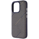 ZAGG London Snap Series Case for Apple iPhone 16 Pro - Navy Blue / Gold