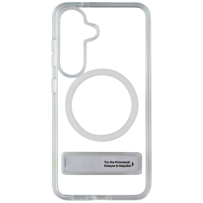 ZAGG Crystal Palace Snap Magnetic Kickstand Case for Samsung Galaxy S25 - Clear