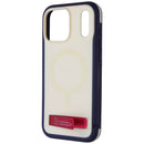 ZAGG Sedona Snap Case with Kickstand for iPhone 17 Pro Max - Red Light & Blue