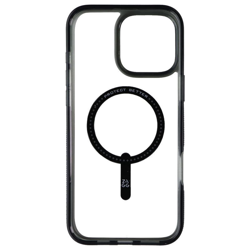 ZAGG Santa Cruz Snap Case for MagSafe for Apple iPhone 16 Pro Max - Black/Clear