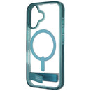 ZAGG Santa Cruz Snap Kickstand Case for MagSafe for Apple iPhone 16 - Retro Blue
