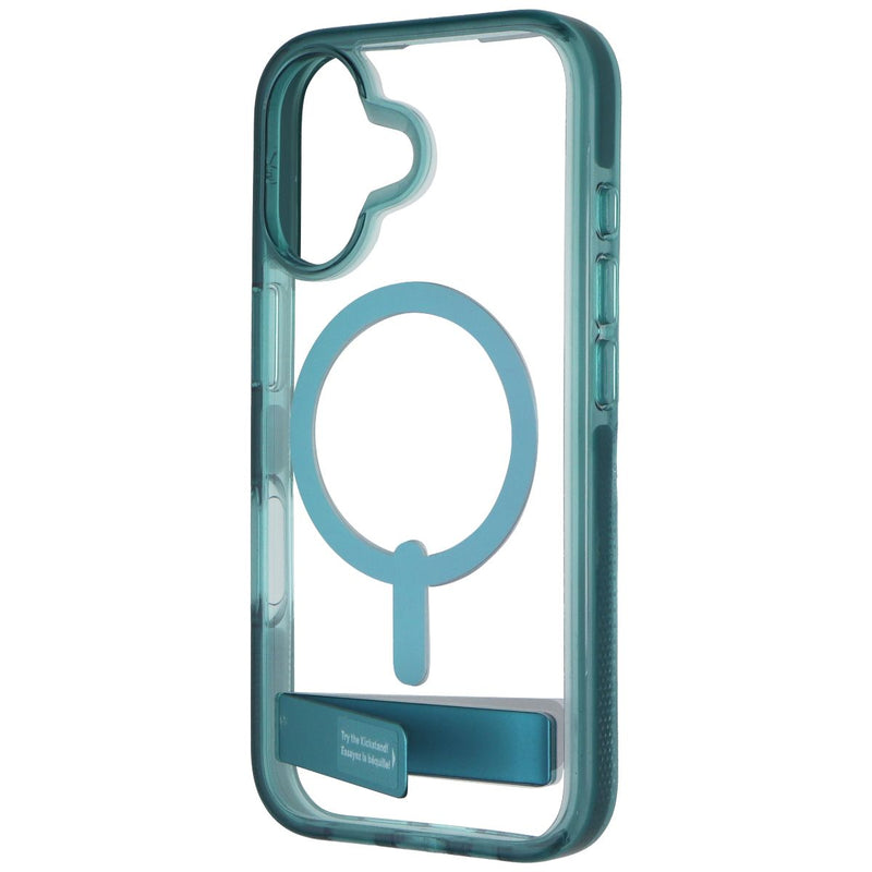 ZAGG Santa Cruz Snap Kickstand Case for MagSafe for Apple iPhone 16 - Retro Blue