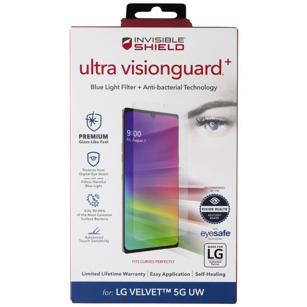 ZAGG InvisibleShield (Ultra VisionGuard+) Screen Protector for LG Velvet 5G UW