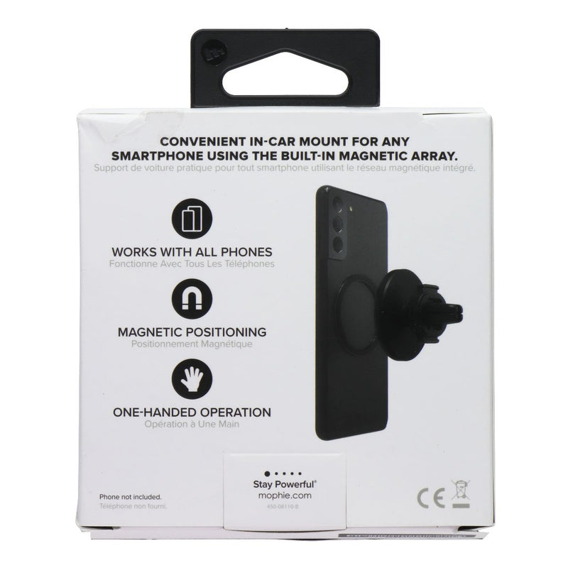 ZAGG Mophie Snap Series Magnetic Car Vent Mount for MagSafe Devices - Black