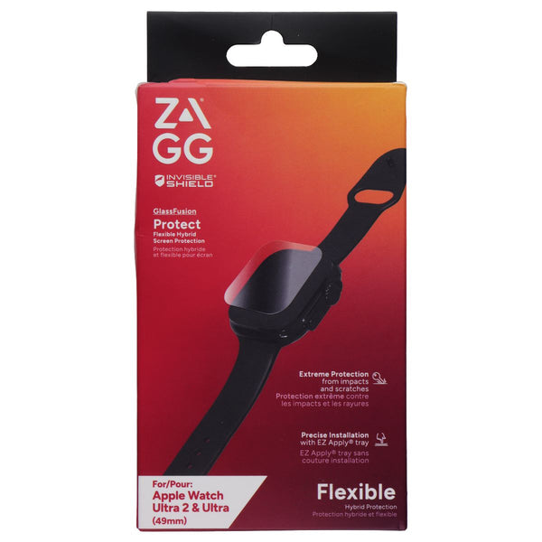 ZAGG Invisible Shield GlassFusion Screen Protector for Apple Watch Ultra (49mm)