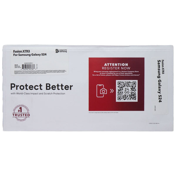 ZAGG Fusion XTR3 Screen Protector for Samsung Galaxy S24