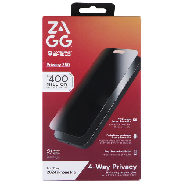 ZAGG Invisible Shield Privacy 360 Screen Protector for Apple iPhone 16 Pro