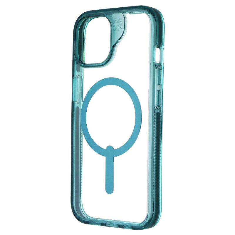 ZAGG Santa Cruz Snap Case for MagSafe for Apple iPhone 16e/15/14/13 - Retro Blue