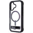 ZAGG Rainier Case for MagSafe with Kickstand for Apple iPhone 16 - Black