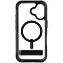 ZAGG Rainier Case for MagSafe with Kickstand for Apple iPhone 16 - Black