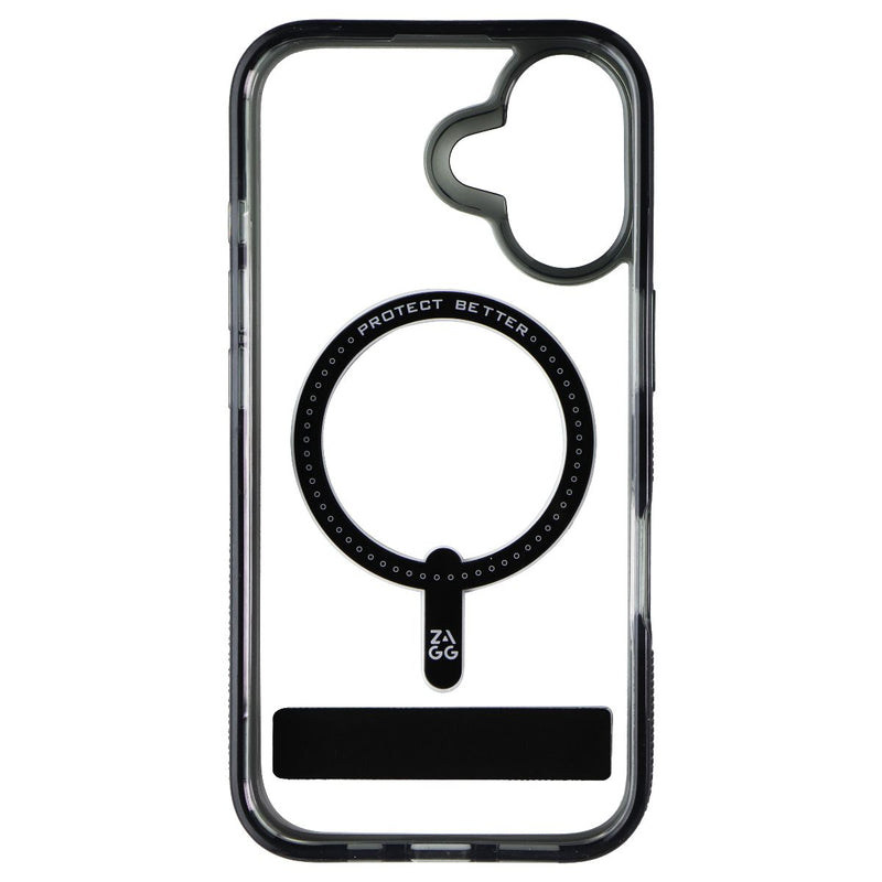 ZAGG Santa Cruz Snap Kickstand Case for MagSafe for Apple iPhone 16 - Black