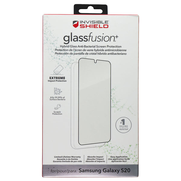 ZAGG InvisibleShield (Glassfusion+) Hybrid Glass for Samsung Galaxy S20