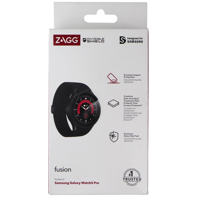 ZAGG InvisibleShield Fusion Screen Protector for Samsung Galaxy Watch5 Pro
