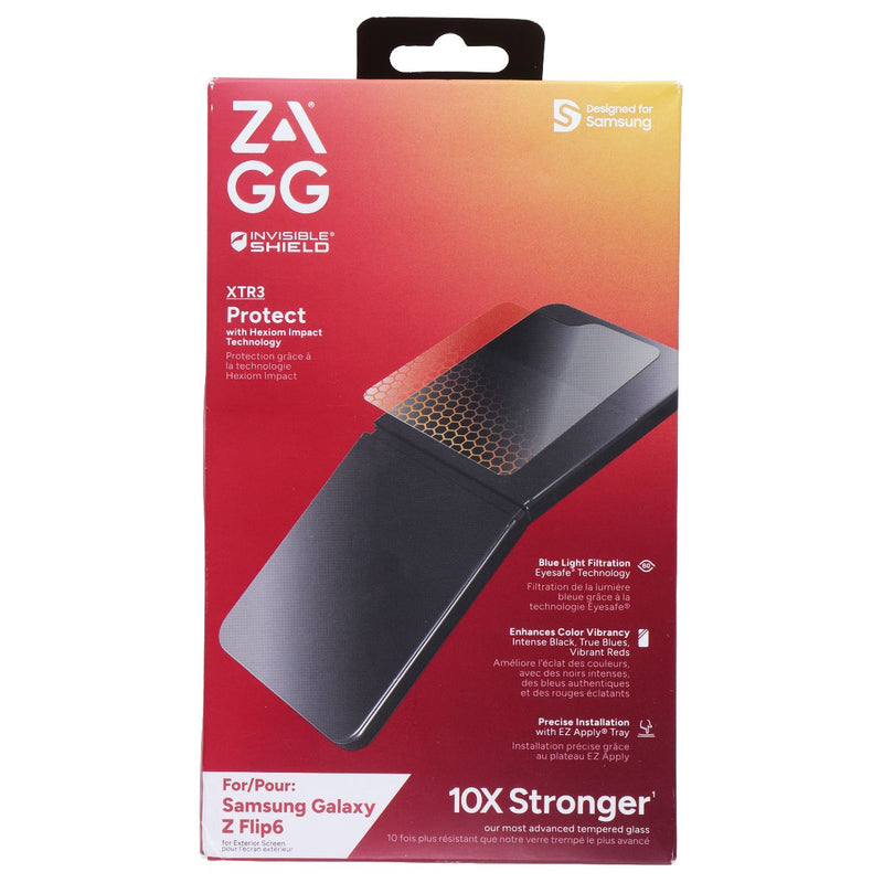 ZAGG XTR3 Screen Protector for Samsung Galaxy Z Flip6 - Clear