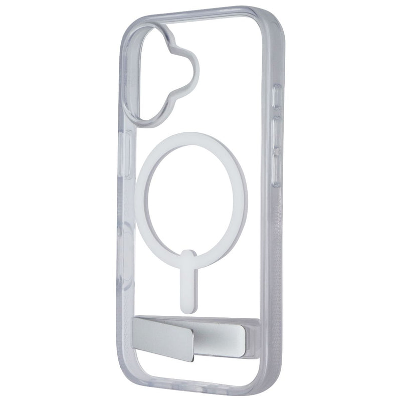 ZAGG Crystal Palace Snap Case with Kickstand for MagSafe for iPhone 17 - Clear