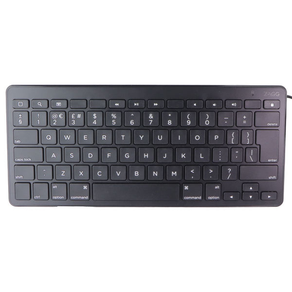 ZAGG Full-Size Wired MFi International Keyboard for iPad/iPod & iPhones - Black