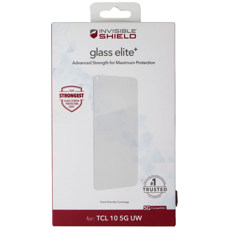 ZAGG InvisibleShield Glass Elite+ Screen Protector for TCL 10 5G UW - Clear