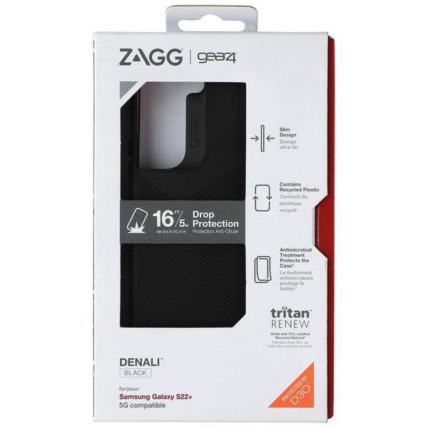 ZAGG Gear4 Denali Series Case for Samsung Galaxy S22+ (Plus) - Black