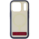 ZAGG Sedona Snap Case With Kickstand for Apple iPhone 17 Pro - Red Light & Blue