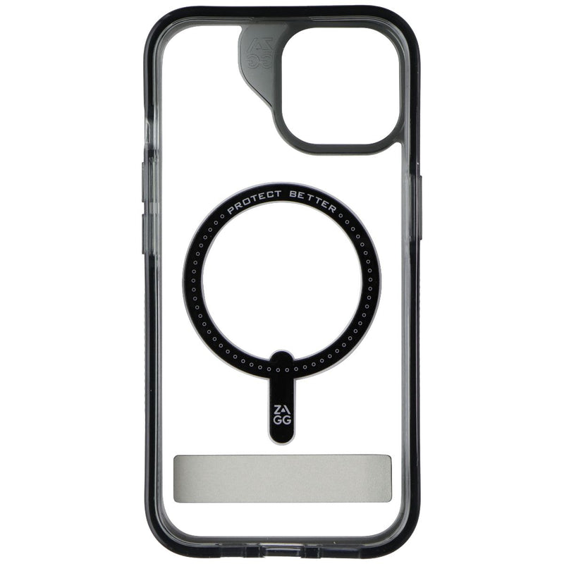 Zagg Santa Cruz Snap Case for MagSafe with Kickstand for iPhone 15/14/13 - Black