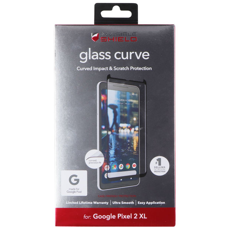 ZAGG Glass Curved Screen Protector for Google Pixel 2 XL - Clear
