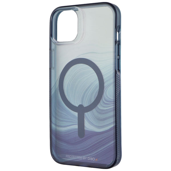 ZAGG Gear4 Milan Snap Case for MagSafe for iPhone 14 Plus - Blue Swirl