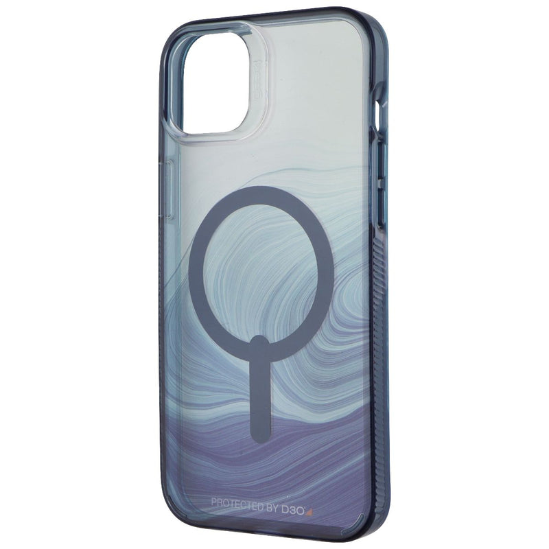ZAGG Gear4 Milan Snap Case for MagSafe for iPhone 14 Plus - Blue Swirl