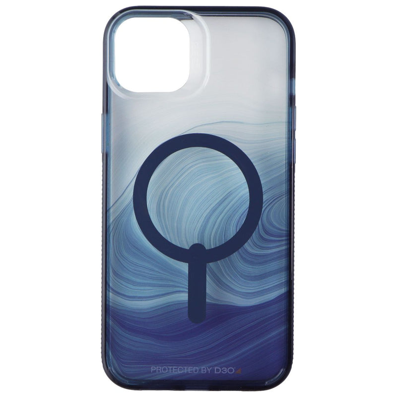 ZAGG Gear4 Milan Snap Case for MagSafe for iPhone 14 Plus - Blue Swirl