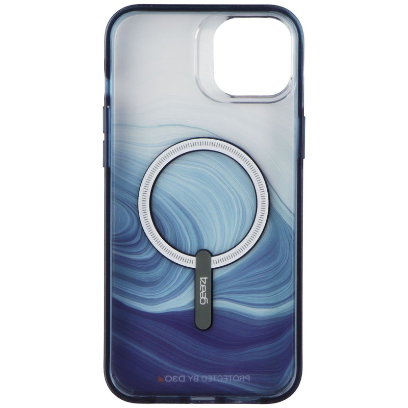 ZAGG Gear4 Milan Snap Case for MagSafe for iPhone 14 Plus - Blue Swirl
