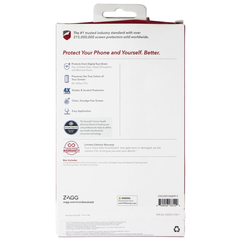 ZAGG (Glass Elite VisionGuard+) Screen Protector for Google Pixel 4a (5G) UW