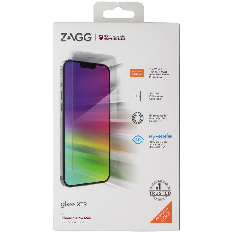 ZAGG Invisible Shield (Glass XTR) Screen Protector for iPhone 13 Pro Max - Clear