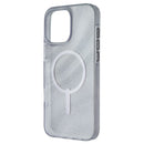 ZAGG Milan Snap Case for MagSafe for iPhone 16 Pro Max - Clear/Glitter Swirl