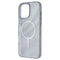 ZAGG Milan Snap Case for MagSafe for iPhone 16 Pro Max - Clear/Glitter Swirl
