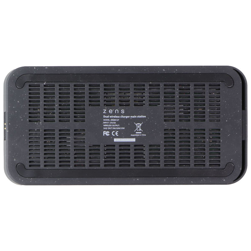 Zens Modular Dual Wireless Charger Main Station - Black