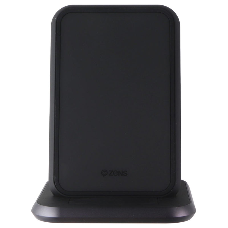 Zens Aluminium Stand Wireless 10W Qi Fast Charger - Black (AU PLUG)