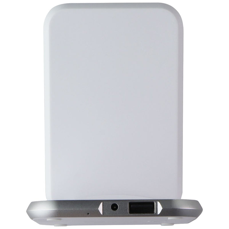 Zens Aluminium Stand Wireless 10W Qi Fast Charger - White (AU PLUG)
