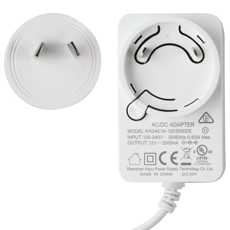 Zens Aluminium Stand Wireless 10W Qi Fast Charger - White (AU PLUG)