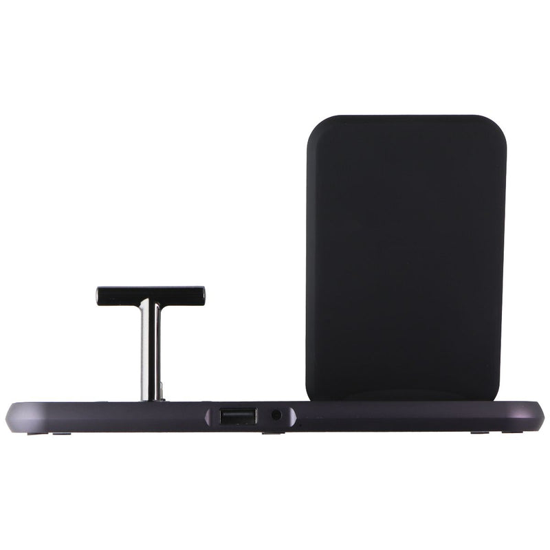 ZENS Stands + Dock Fast 20W Wireless Qi Charger for iPhone - Blk (AU PLUG)
