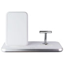 ZENS Stands + Dock Fast 20W Wireless Qi Charger for iPhone - White (AU PLUG)