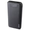 ZGEAR 20,000mAh High Capacity USB & USB-C Power Bank with LCD Display - Black