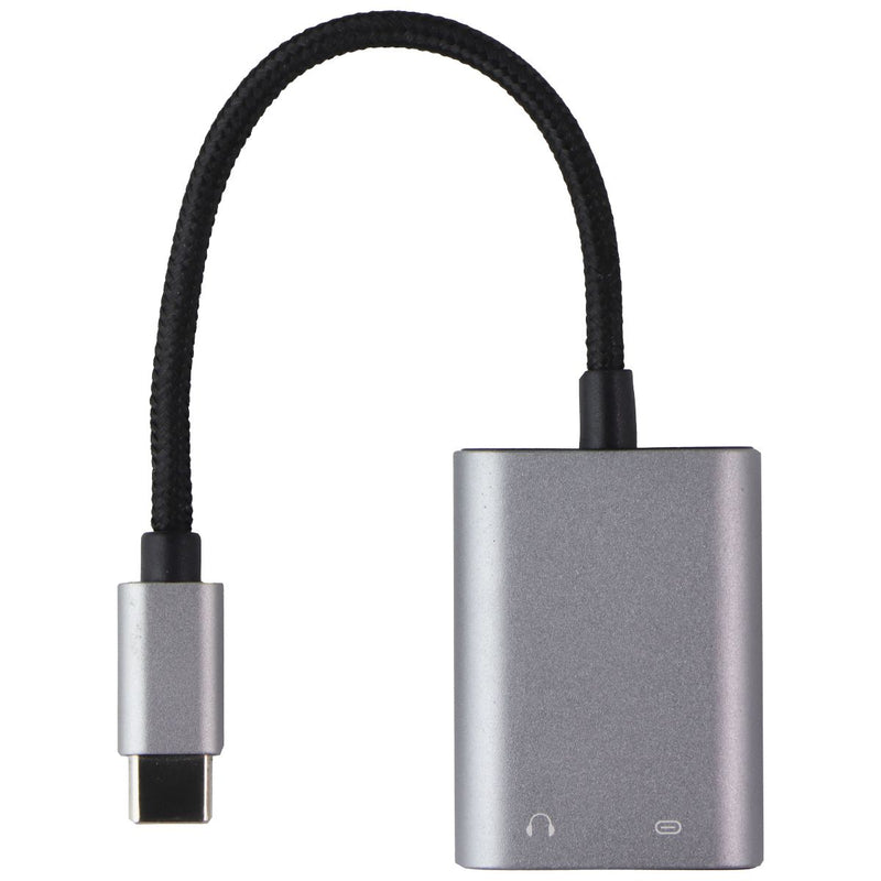 ZGEAR USB-C to USB-C and 3.5mm Audio Adapter - Silver