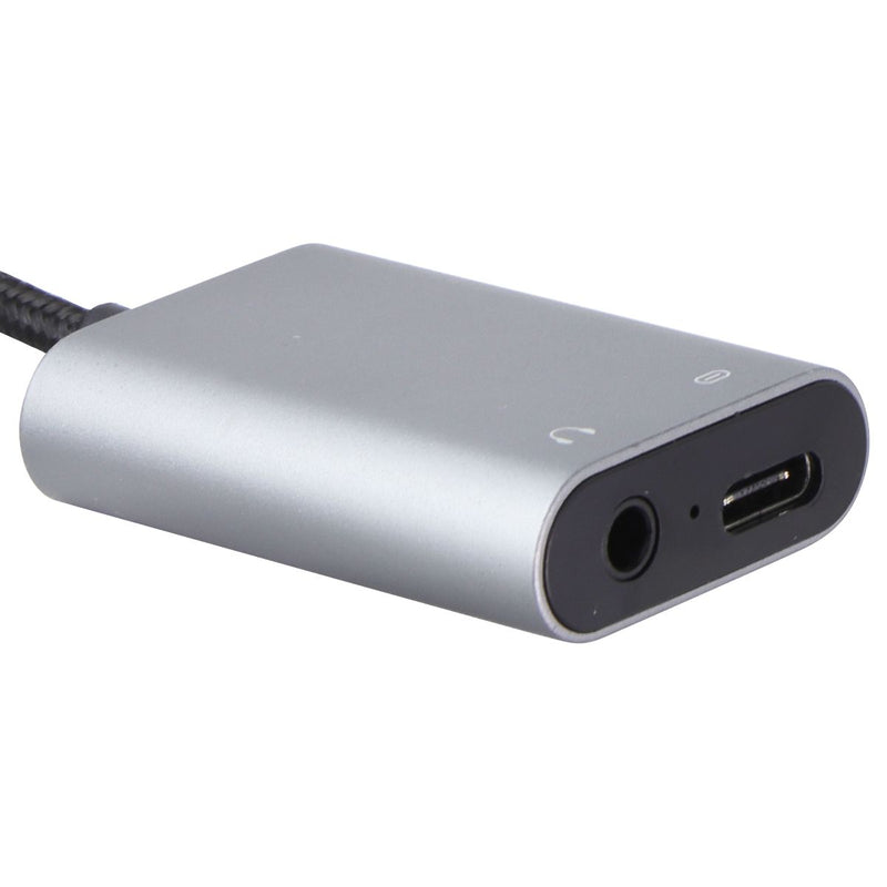 ZGEAR USB-C to USB-C and 3.5mm Audio Adapter - Silver