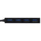 ZGear Connect Four Port USB 3.0 Data Hub - Black