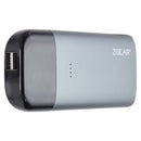 ZGear (10,000mAh) 2-in-1 Power Bank and Detachable Wall Charger - Black/Gray