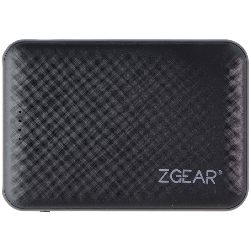 ZGear (5,000mAh) Slim Power Bank with Dual Charging Ports - Black