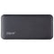 ZGear (10,000mAh) Slim Power Bank with Dual Charging Ports - Black